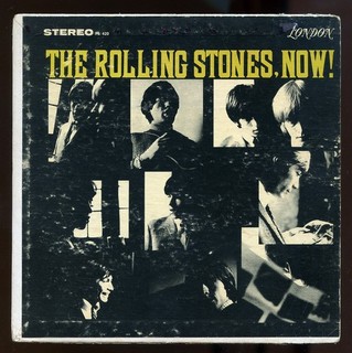 Rare Cover & Jukebox Title Strips The Rolling Stones Now! No Record