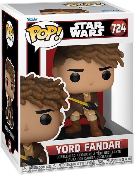 Funko Pop Star Wars Acolyte Yord Fandar Vinyl-Sammelfigur-image