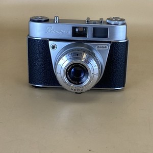 Ancien Appareil Photo KODAK Retinette 1A Métal + Étui Cuir Marron Vintage #B808