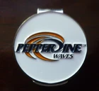 Pepperdine University Waves 1" Golf Ball Marker 2 Sided & Hat clip NCAA