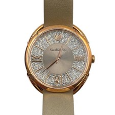Swarovski Quartz Watch Analog SLV Silver BEG New 80mms