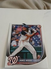 2025 BOWMAN   JAMES  WOOD ROOKIE CARD