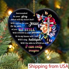 Memorial Christmas Ornaments, Memorial Ornaments For Parents, Christmas in he...