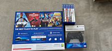 Sony PlayStation 4 Slim 2TB Black Console 2 DualShock 4 Controller HDR HDMI