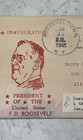 5 INAUGURATION COVER  Envelopes + stamps ! JFK, FDR, Eisenhower  As old as 1933  — photo 3