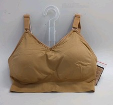 Underoutfit Full Coverage Comfort Smooth Wireless Bra Size Large Coffee