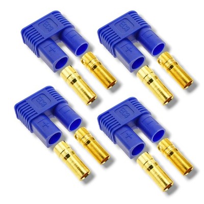 4x Stück EC3 Stecker 3,5mm 3.5mm Goldkontakt Verpolsicher 60A Weiblich Female