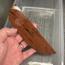 Flint Knapping Preform HUGE Black Spotted Mahogany Knife Blank Obsidian 2610