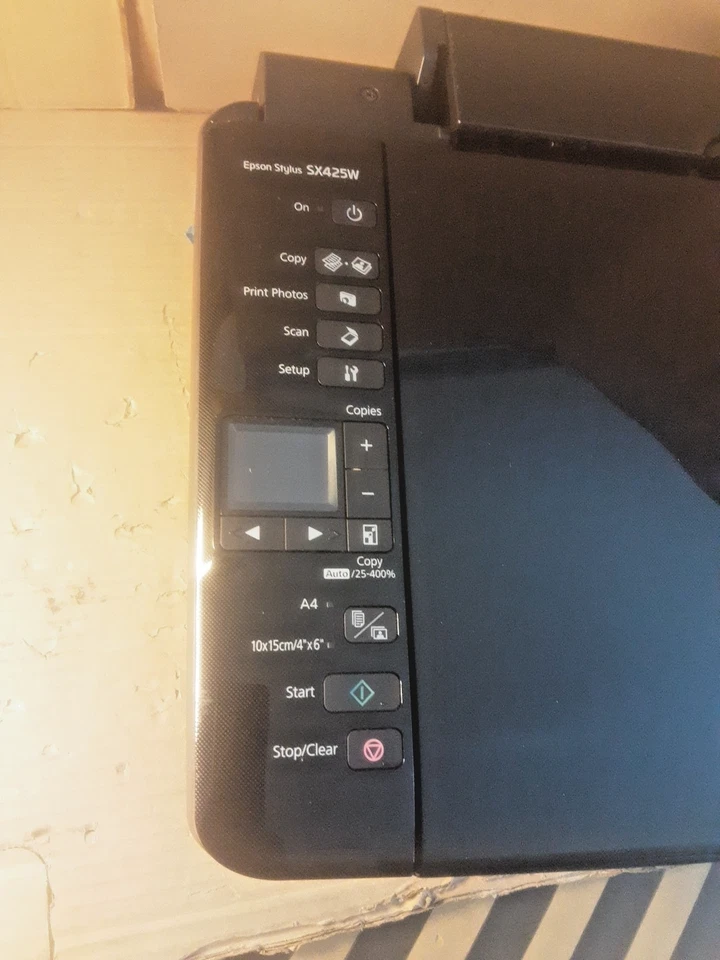 Epson Stylus SX425W Tintenstrahl Farbe WLAN Multifunktionsgerät Ersatzteile/Reparatur - Bild 3 von 4