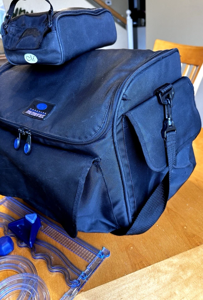 Bolsa de recortes Creative Memories Memory Mate grande sacola de armazenamento e sistema de corte - Imagem 4 de 4