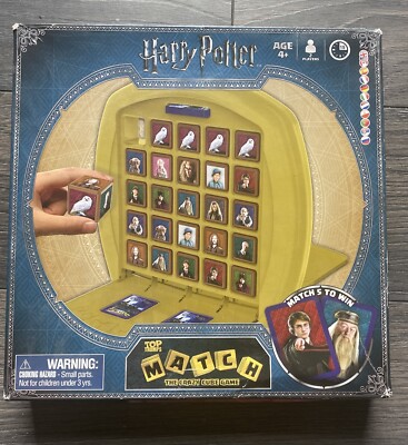 Harry Potter Top Trumps Match Brettspiel komplett Familien Memory Spiel Sammlerstück