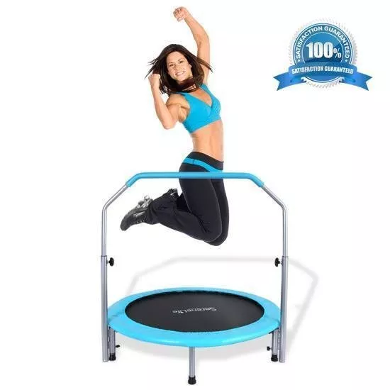 Adult trampoline with handle new arrivals