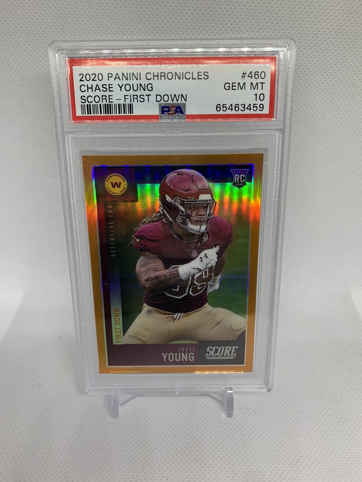 Chase Young Panini Chronicles Score #460 First Down