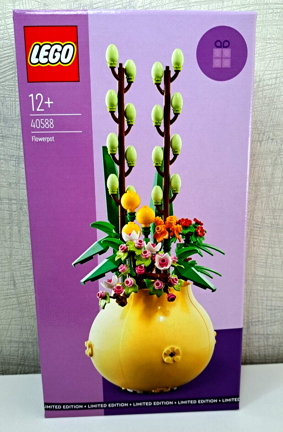 LEGO Seasonal - 40588 vaso da fiori / vaso da fiori (edizione limitata) -  nuovo & IMBALLO ORIGINALE 5702017422145