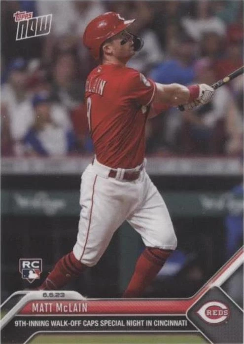 Topps Now Matt McLain 2023 #393 for sale | eBay