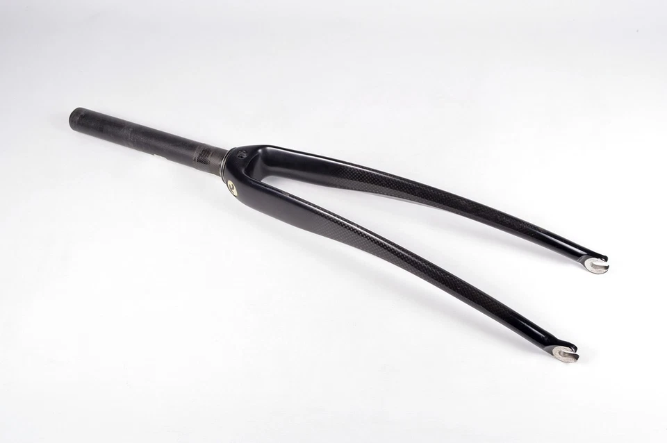 Racing Rossin Mizuno Road Bicycle Carbon Fork Japan 1-1/8" 700c 420 Grams RARE - Image 3 of 4