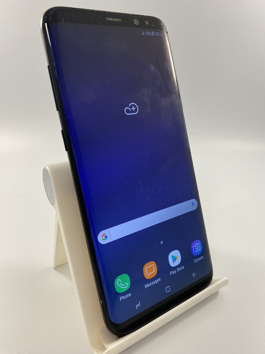 Galaxy S8+ Black 64 GB　au Samsung Galaxy S8 Plus Unlocked 64GB (Midnight Black