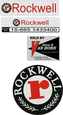 #p455 Rockwell Tool Tools Drill  Kit Decal Sticker LAMINATED