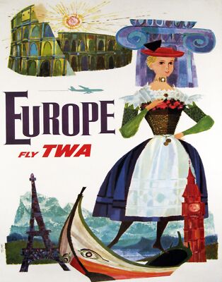 Decoration Poster.Home room art.Interior design.Europe London Paris Venice.7360