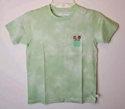 Uniqlo Animal Crossing New Horizons Kids Short Sleeve T-Shirt Size 9-10 NWT 
