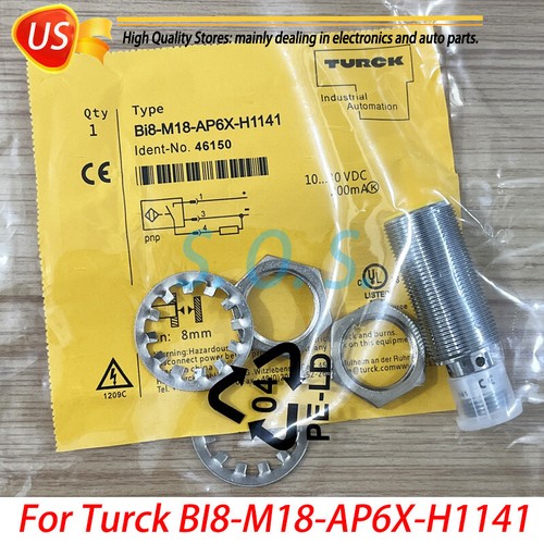 TURCK BI5 M18 AP6X H1141 INTERRUTTORE SENSORE CANNA DI PROSSIMITÀ - Foto 9