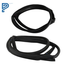 Front Door Weatherstrip Seal Kit Pair Set of 2 for Jeep Wrangler 2007-2018 LH&RH