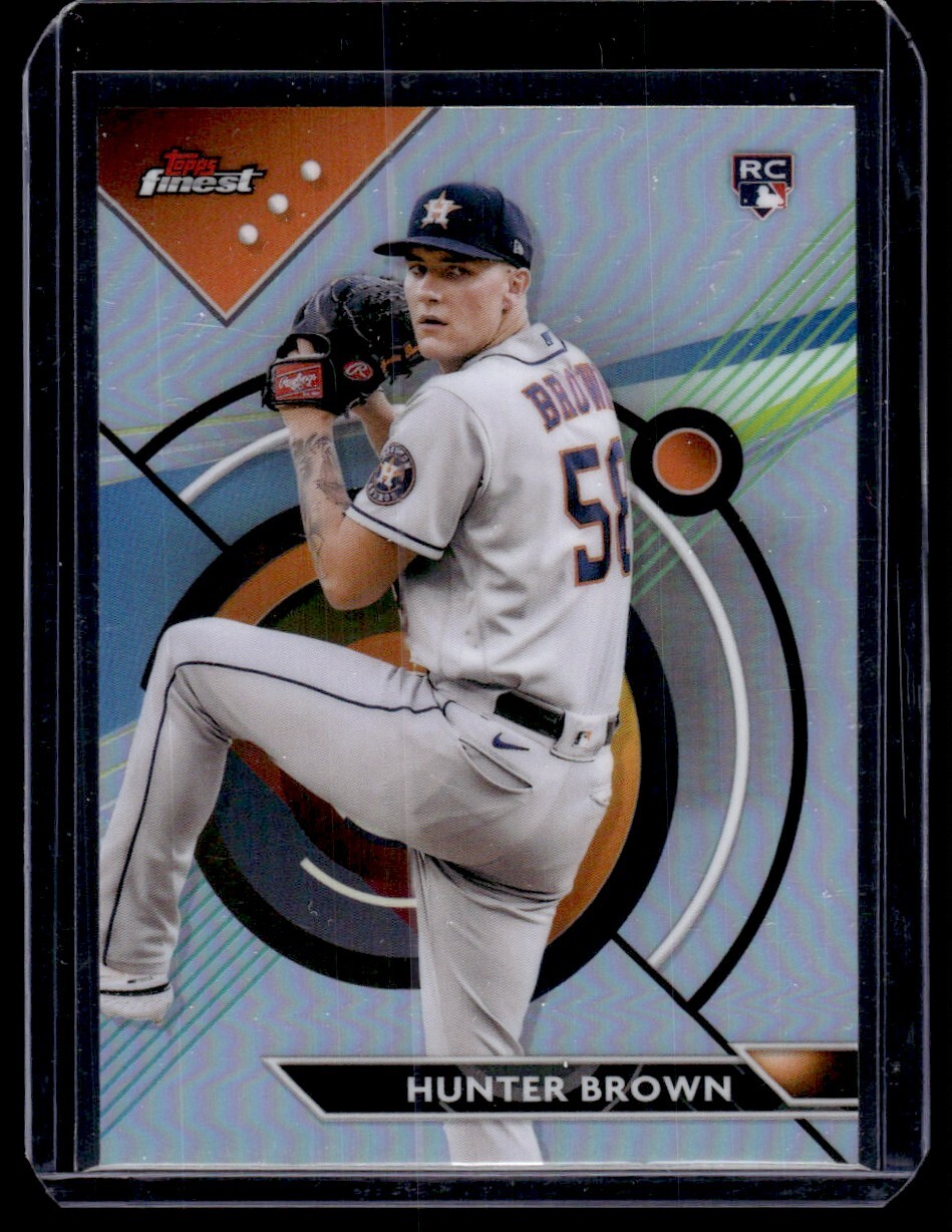 2023 Finest Hunter Brown RC Houston Astros #69