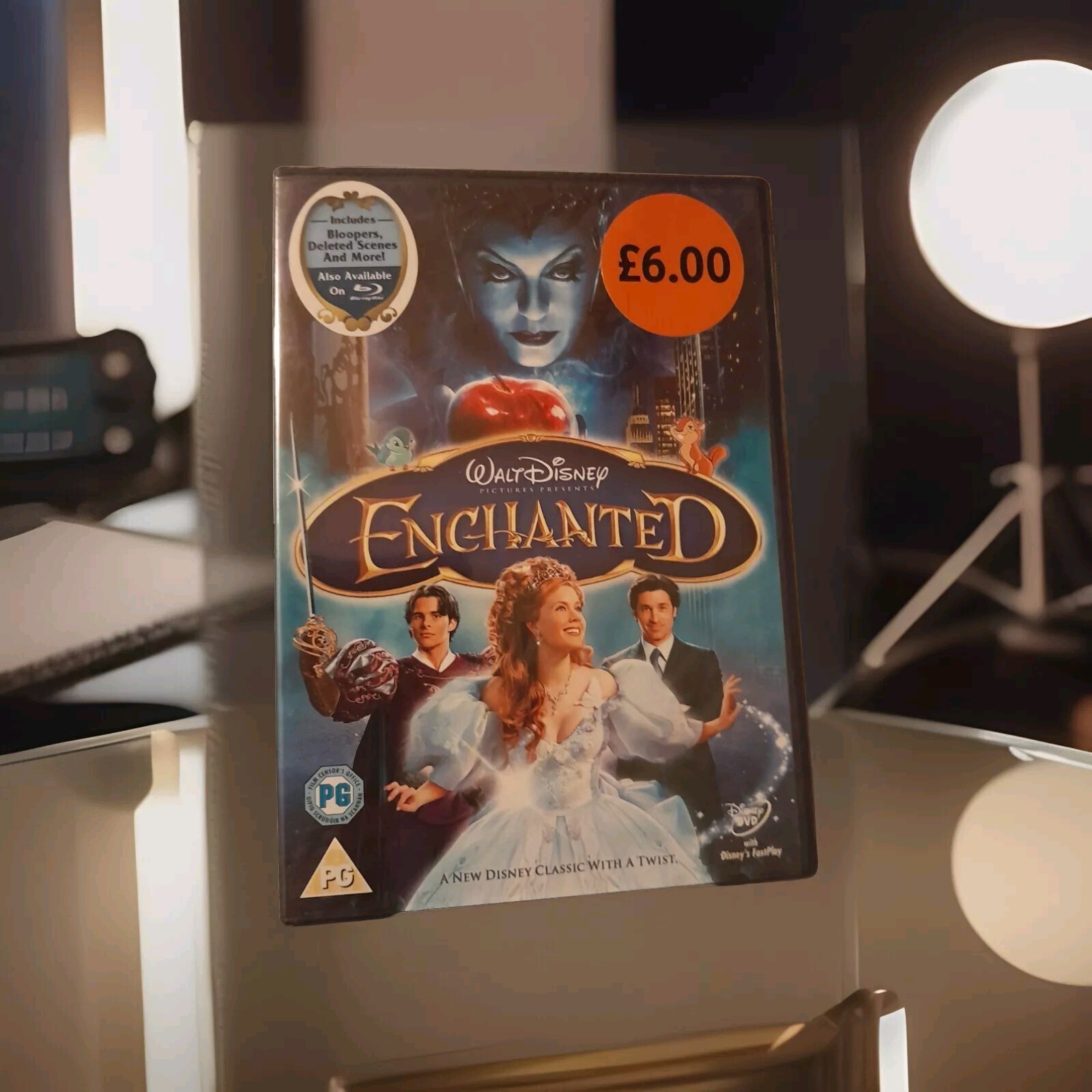 Enchanted (DVD, 2008) Brand New Sealed. Amy Adams,Patrick Dempsey,Timothy Spall.