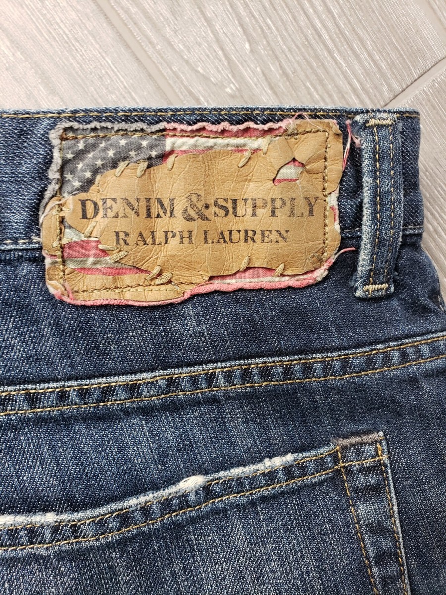 【M】DENIM & SUPPLY RALPH LAUREN ジレ Ralph Lauren Denim & Supply Jeans Mens 36x32 Slouch