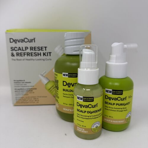 DevaCurl Scalp Reset & Refresh Kit, 3-teiliges Weihnachtsgeschenkset, lockiges Haar Neu - Bild 2 von 7