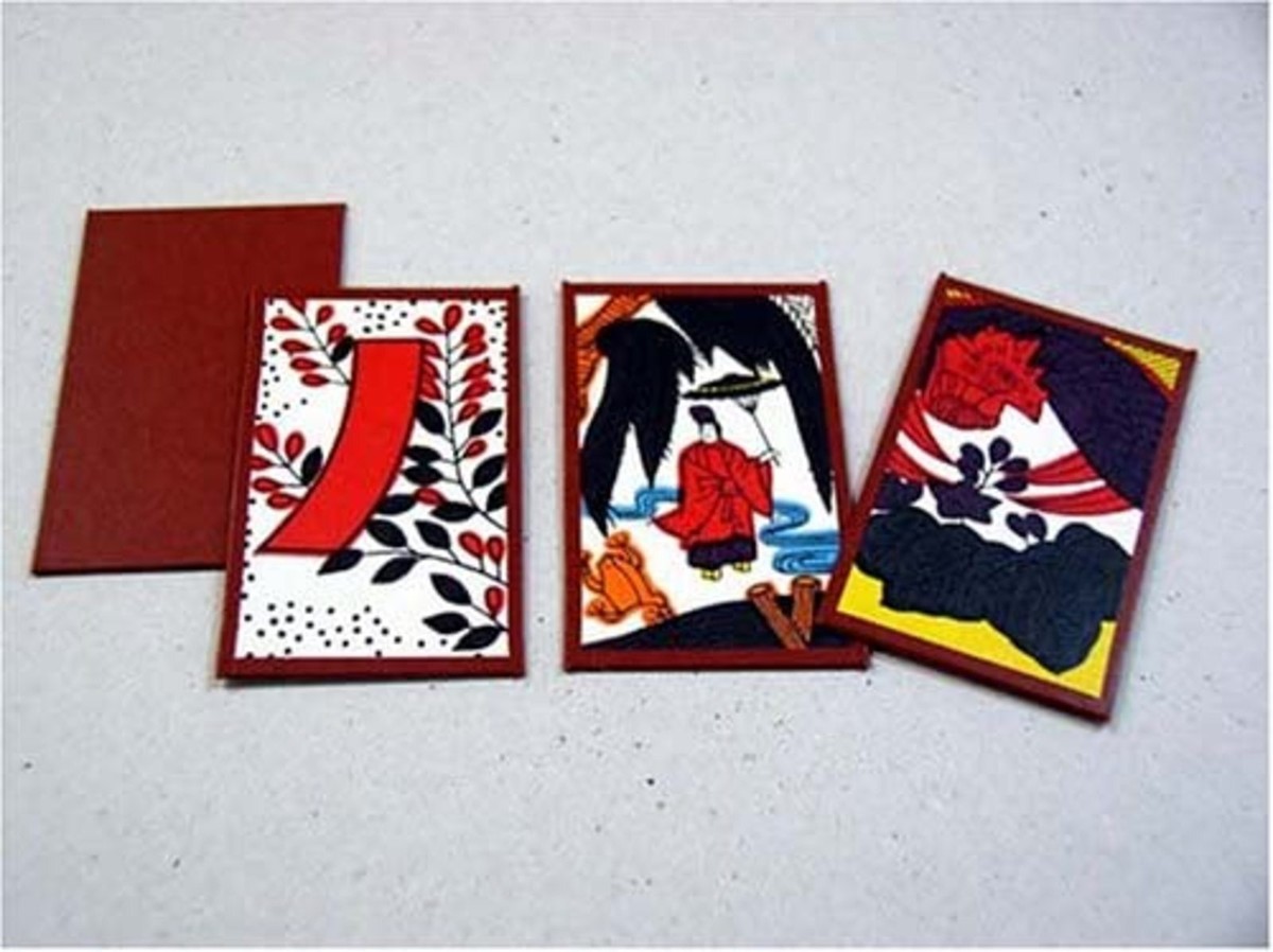 Nintendo Japanese Playing Cards Game Set Hanafuda Miyako no