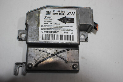 Airbagsteuergerät Steuergerät Airbag 93162255ZW Opel Tigra Twintop Bj,06