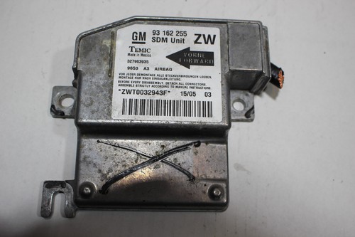 Airbagsteuergerät Steuergerät Airbag 93162255ZW Opel Tigra Twintop Bj,06
