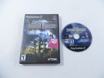 Disney's The Haunted Mansion Sony Playstation 2 PS2 2003 No Manual TESTED