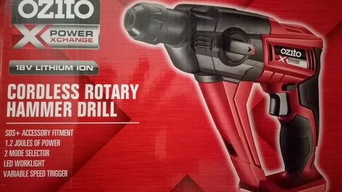 OZITO 18V CORDLESS ROTARY HAMMER DRILL 