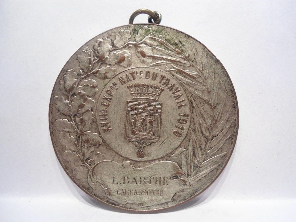 Médaille Notre Dame de Paris - Plaqué or 22ct - Coupelles, plaques et