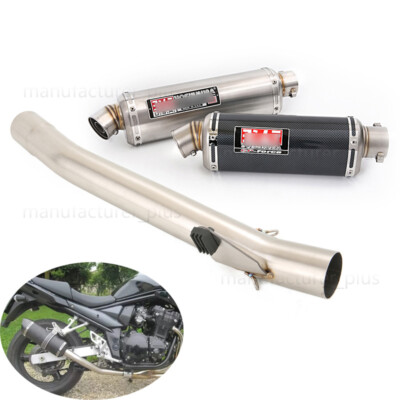 スズキ GSR400 600 BK400 600 オートバイ用 ステンレススチール ミドル