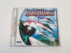 AeroWings Aero Wings CIB Complete Game Sega Dreamcast Tested *