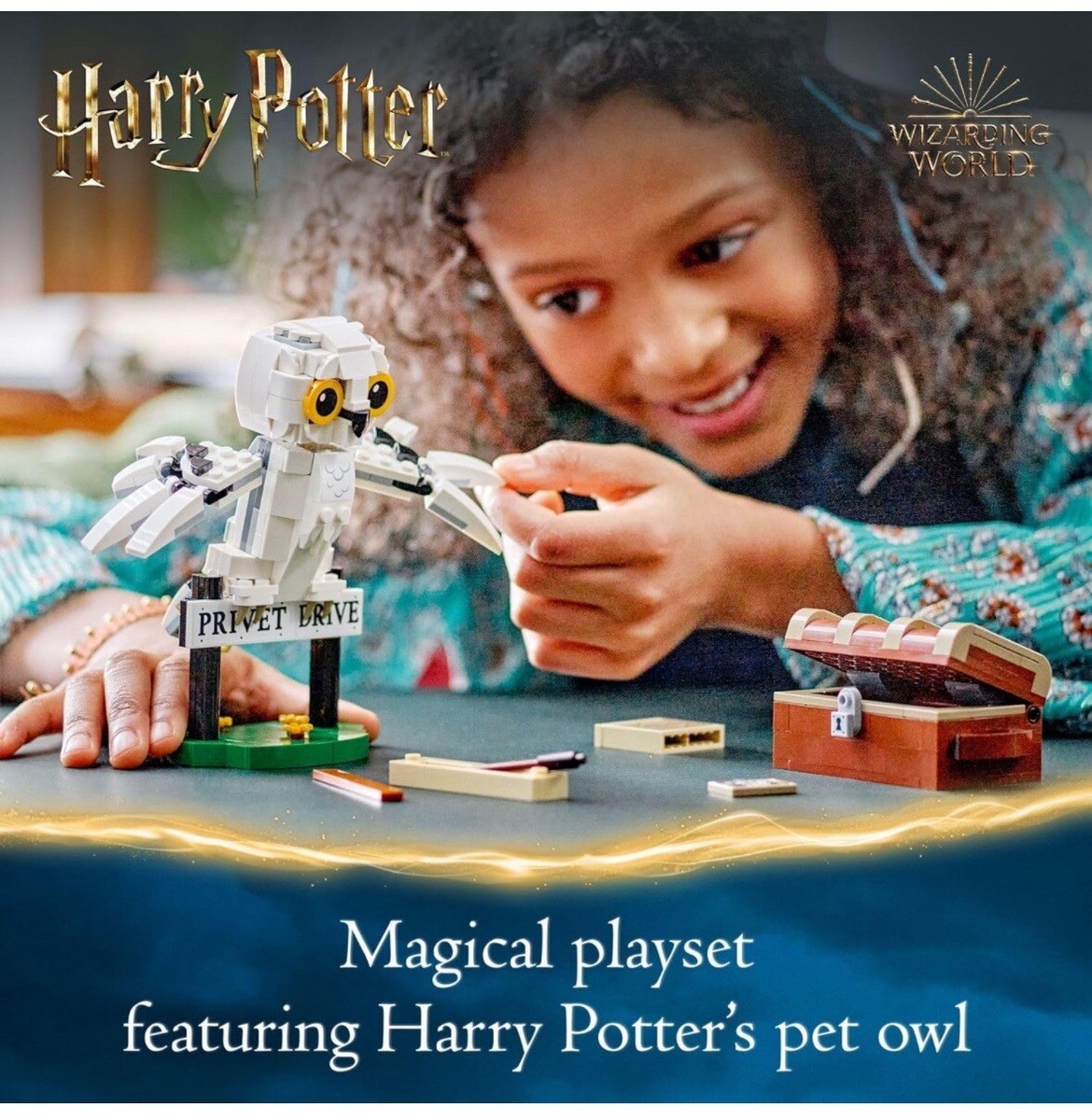 LEGO® Harry Potter Hedwig ™ at 4 Privet Drive 337 Pieces Building