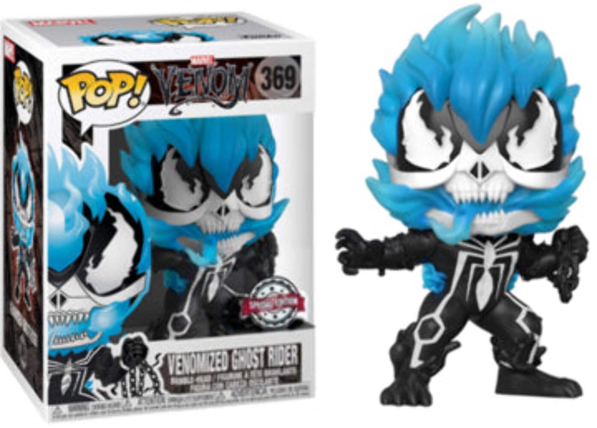 Funko POP! Marvel Venom: Venomized Ghost Rider [Blue