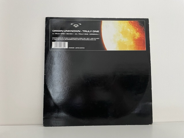 Origin Unknown - Truly One 12" Vinyl