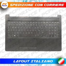 TASTIERA ORIGINALE PER HP PAVILION 15-da0074nl 15-da0075nl TOPCASE PALMREST NERO