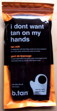 B.Tan I Don't Want Tan on My Hands Tan Mitt Applicator New