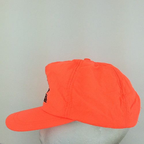 Vtg Myrtle Beach Polo Club Hat Nylon Neon Snap Back Golf Vacation Baseball Cap - Picture 11 of 12