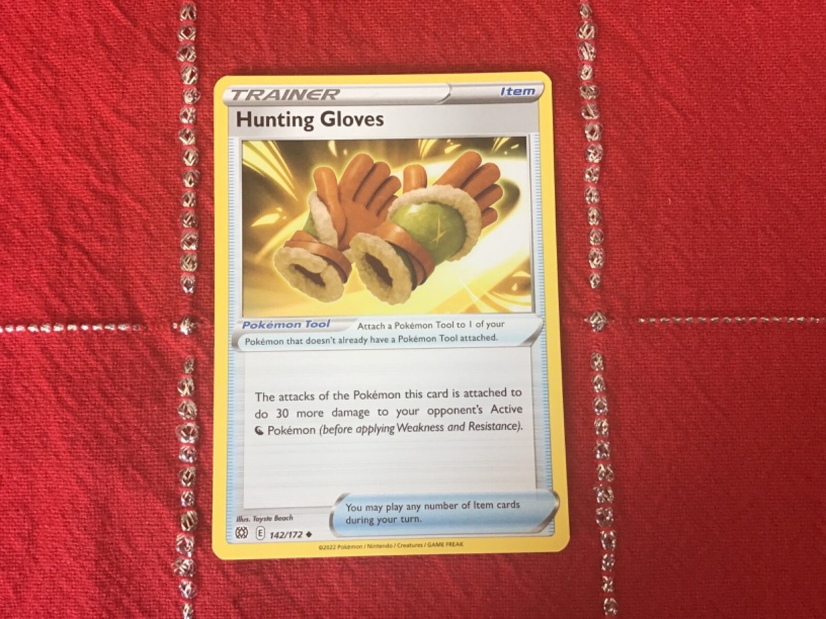 hunting gloves pokemon card value Buy Fire-Resistant Trainer Form Hunting Gloves [Reverse Holo] #142