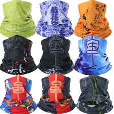 Cooling Half Face Mask Windproof Women Men Motorcycle Hiking neck Scarf Bandana