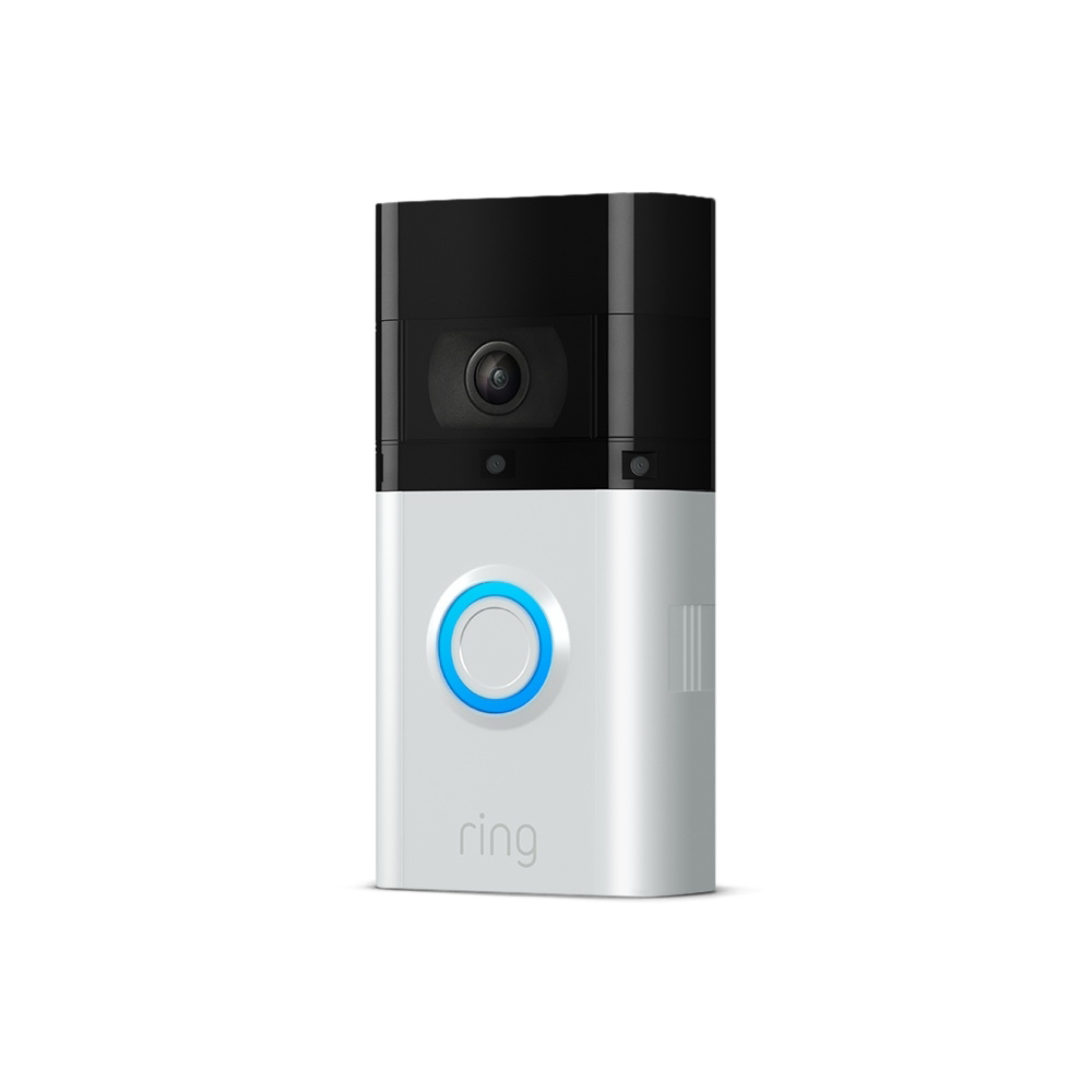 Ring Video Doorbell 3 1080p Wireless Security Doorbell Silver EBay