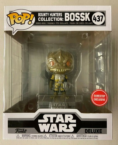 Funko Pop! Deluxe: Star Wars Bounty Hunter Bossk Exclusive