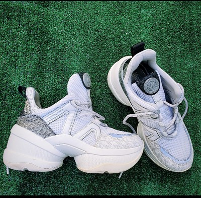 olympia mesh and logo trainer