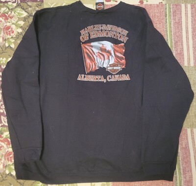 Harley-Davidson T-Shirt Adult 4XL  Harley-Davidson of Edmonton, Alberta Canada